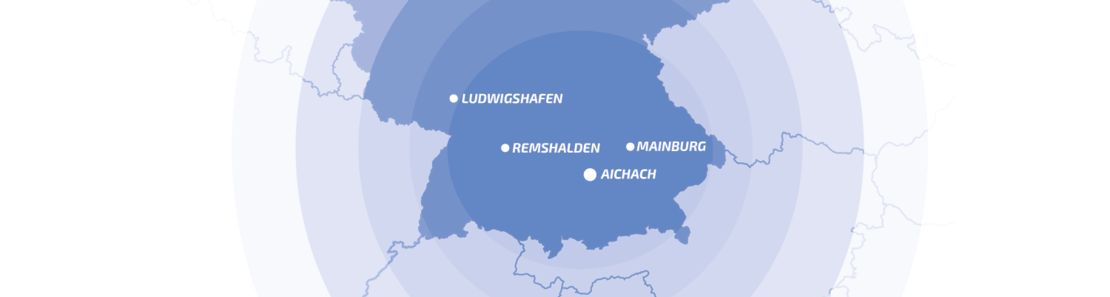 Standorte Bayern-Fass Gruppe auf der Deutschlandkarte