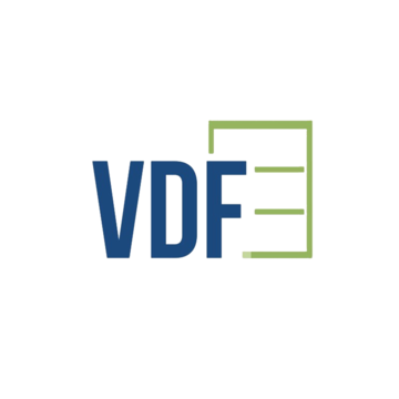 Logo vom Verband der deutschen Fass- und Industrieverpackungsrekonditionierung e.V. (VDF)